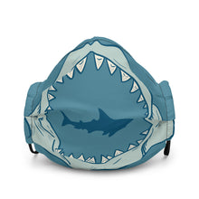 Load image into Gallery viewer, Great White Jaws Premium face mask

