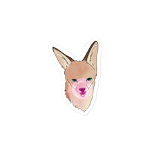 Load image into Gallery viewer, Bubble Gum Fox Bubble-free stickers
