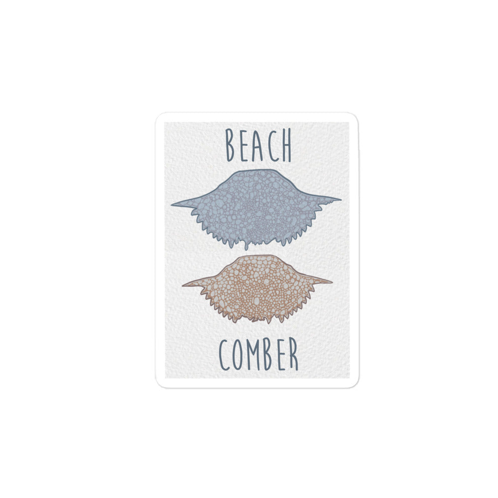Beach Comber Bubble-free stickers