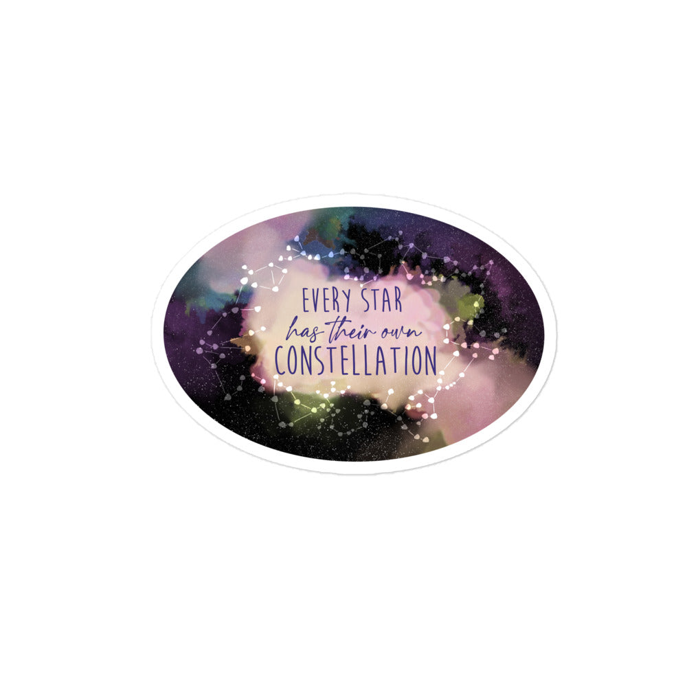 Every Star Has Their Own Constellation Bubble-free stickers