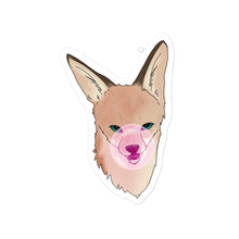 Load image into Gallery viewer, Bubble Gum Fox Bubble-free stickers
